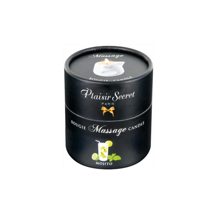 Świeca do masażu Mojito 80 ml – ciepły olejek, naturalny wosk | Loris.pl