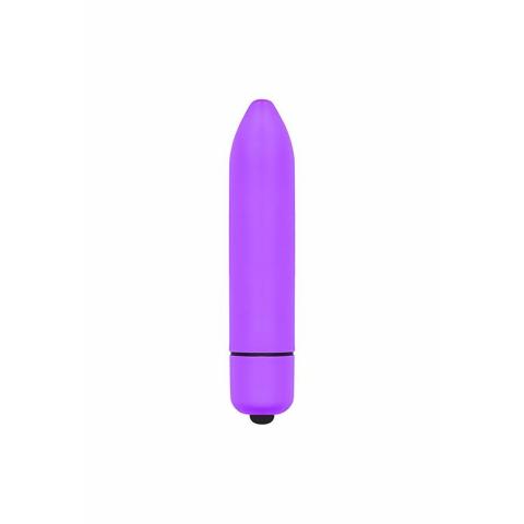 Fioletowy mini wibrator bullet 9 cm – 10 trybów