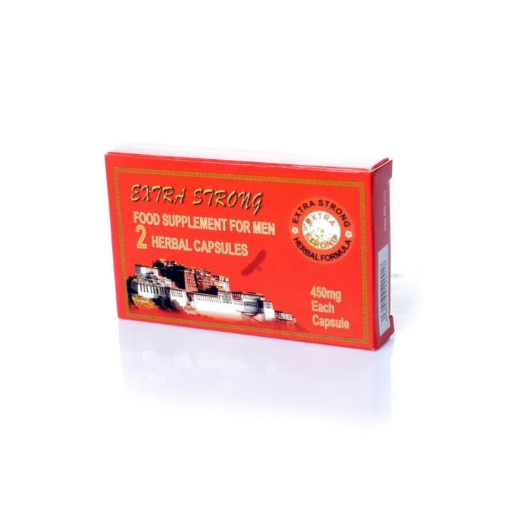 Ziołowy suplement dla mężczyzn 2 kapsułki – witalność, energia i wsparcie erekcji