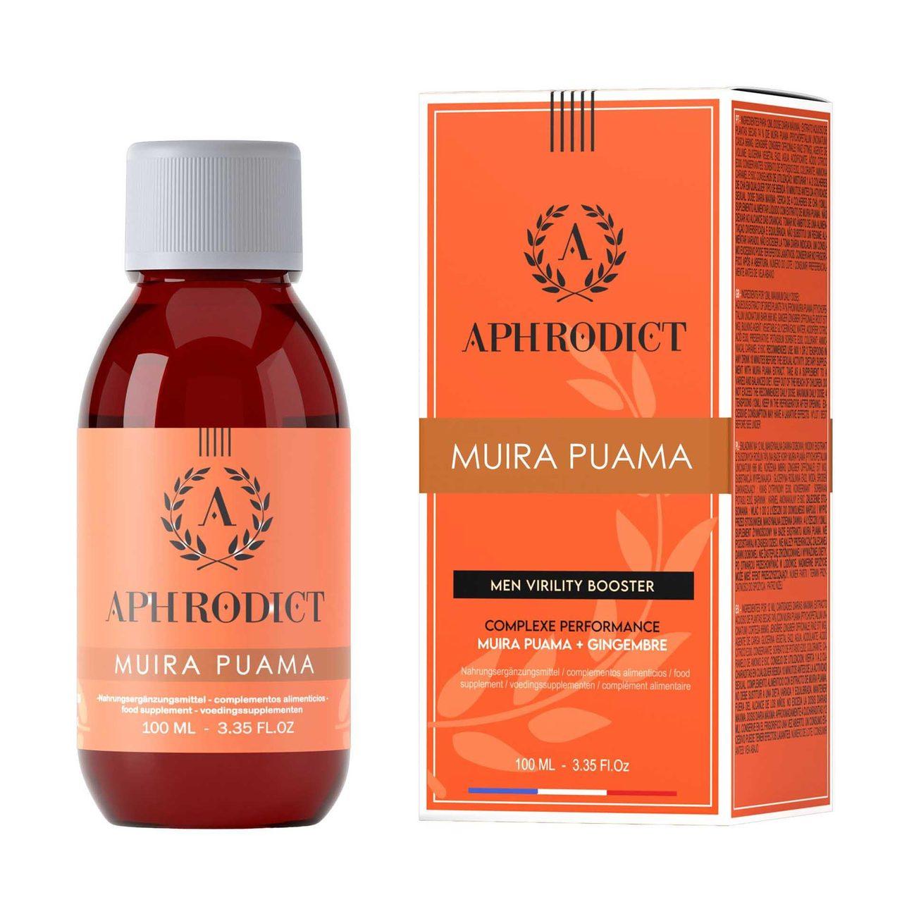 Afrodyzjak dla mężczyzn muira puama + imbir 100 ml | Libido i erekcja