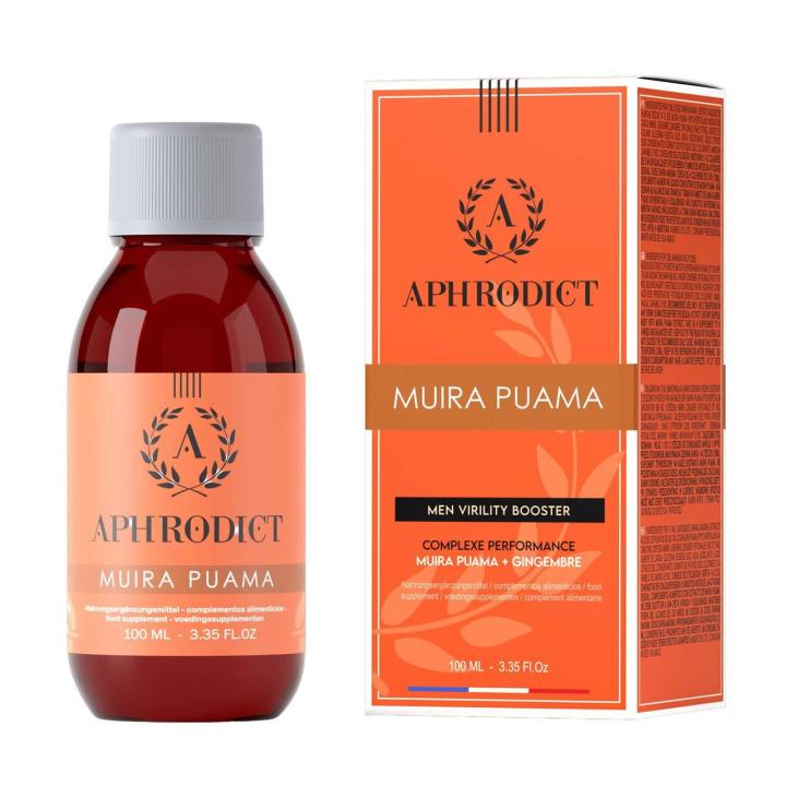 Afrodyzjak dla mężczyzn muira puama + imbir 100 ml | Libido i erekcja