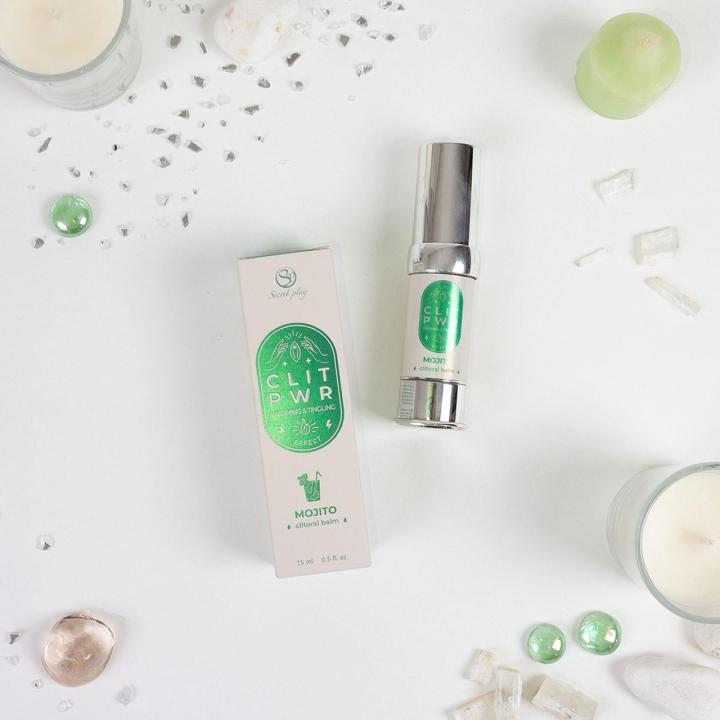 Stymulujący balsam do łechtaczki 15 ml - efekt ciepła i wibracji