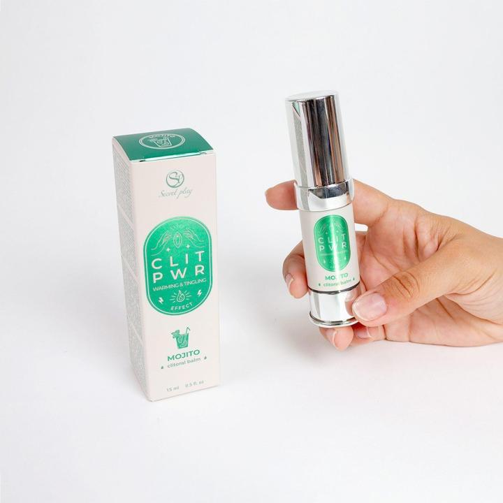 Stymulujący balsam do łechtaczki 15 ml - efekt ciepła i wibracji