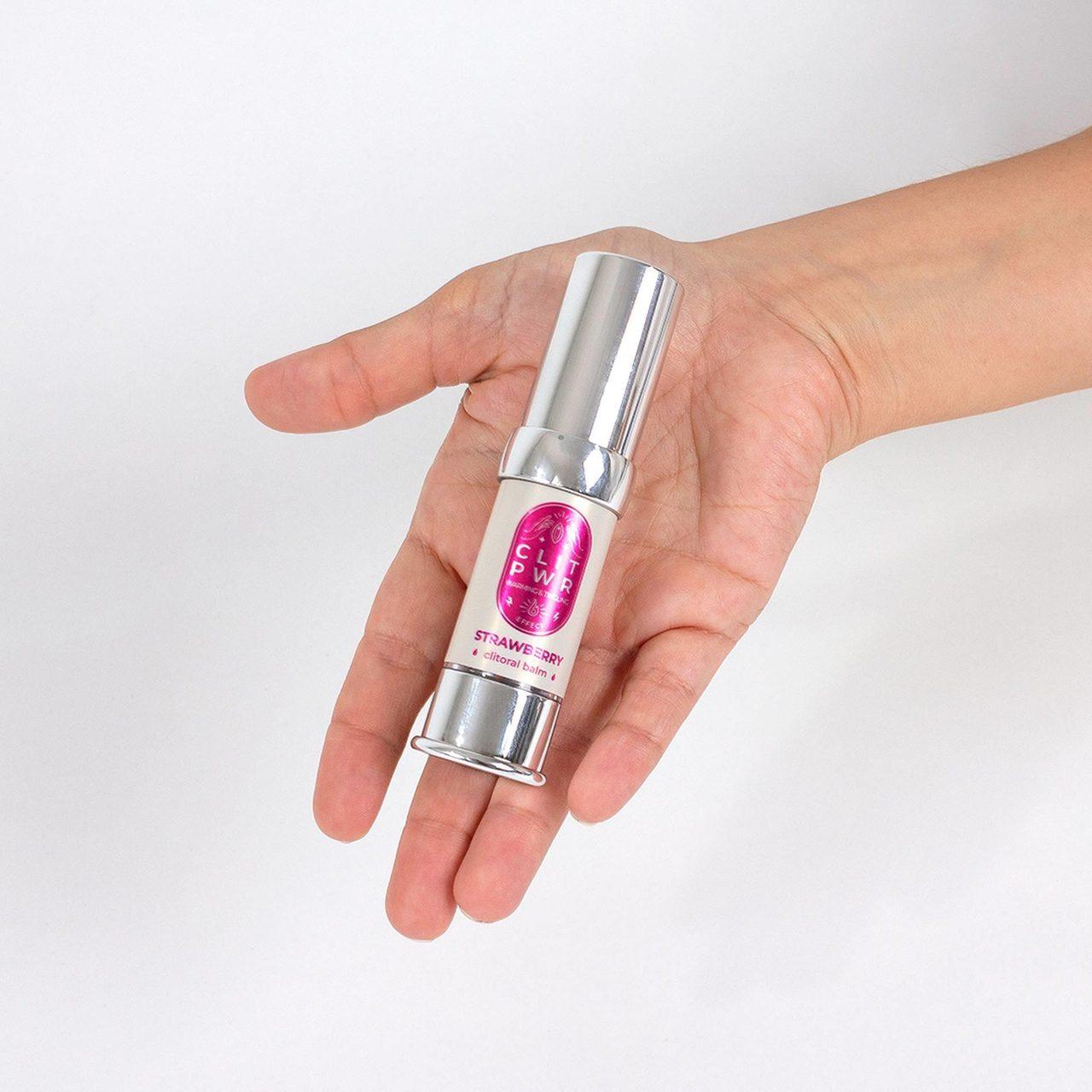 Truskawkowy balsam do łechtaczki 15 ml z efektem ciepła | Loris.pl