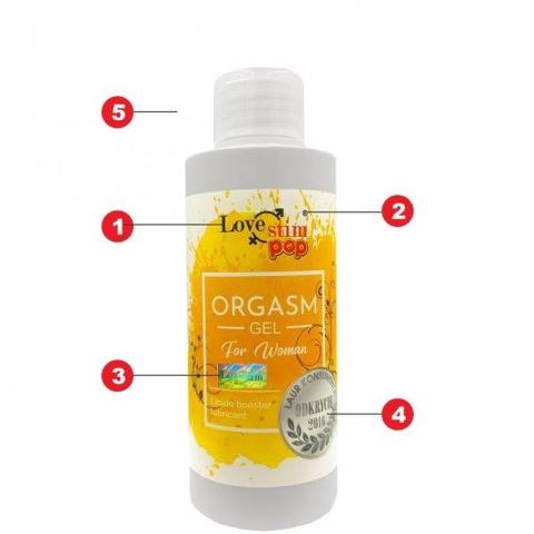 Żel orgazmowy dla kobiet 150 ml – stymulacja łechtaczki