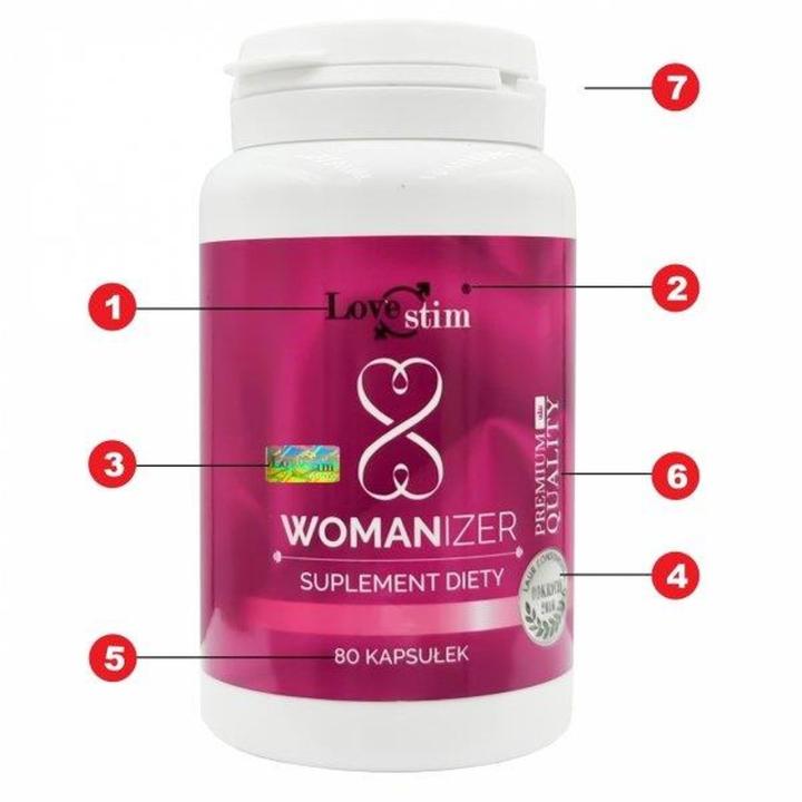 Suplement na libido dla kobiet 80 kapsułek – roślinna formuła | Loris.pl