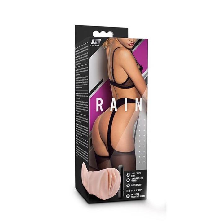 Masturbator wagina z wibracją 12,7 cm – realistyczna faktura