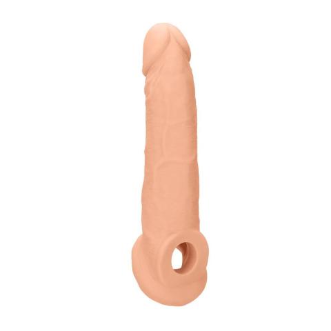 Realistyczna przedłużka na penisa 23 cm ze Skin TPE