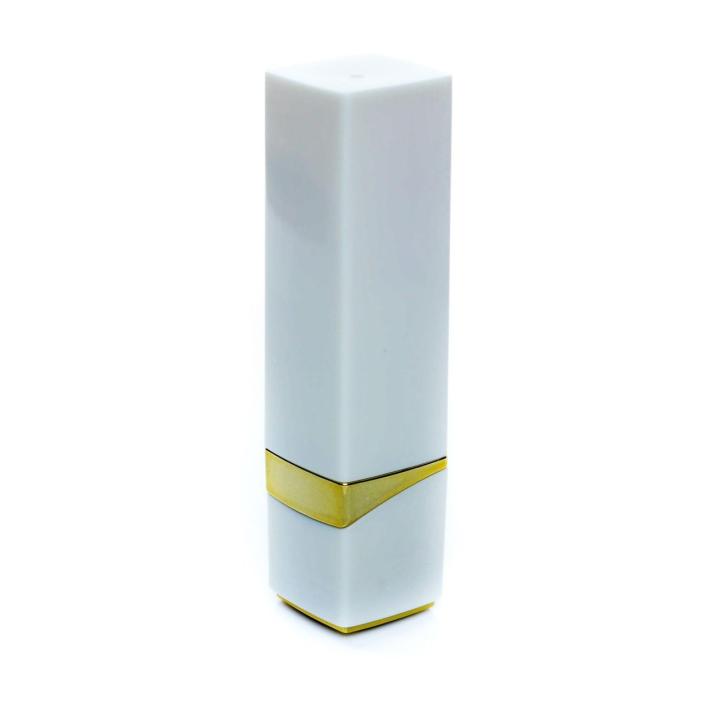 Mini wibrator szminka biały – 10 trybów, wodoodporny, ładowanie USB