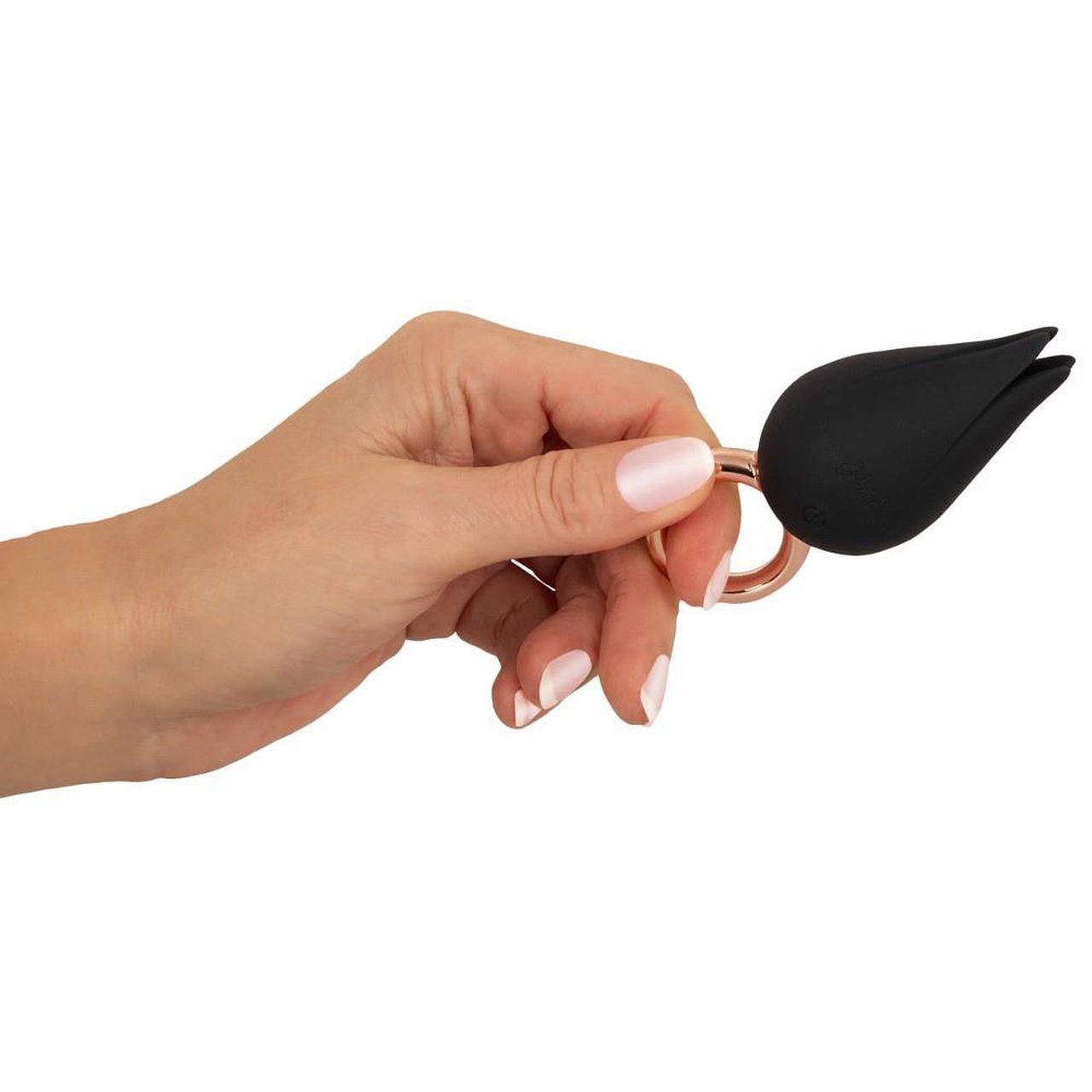 Wibrator na palec wodoodporny | 7 trybów | Podwójna końcówka - Loris.pl