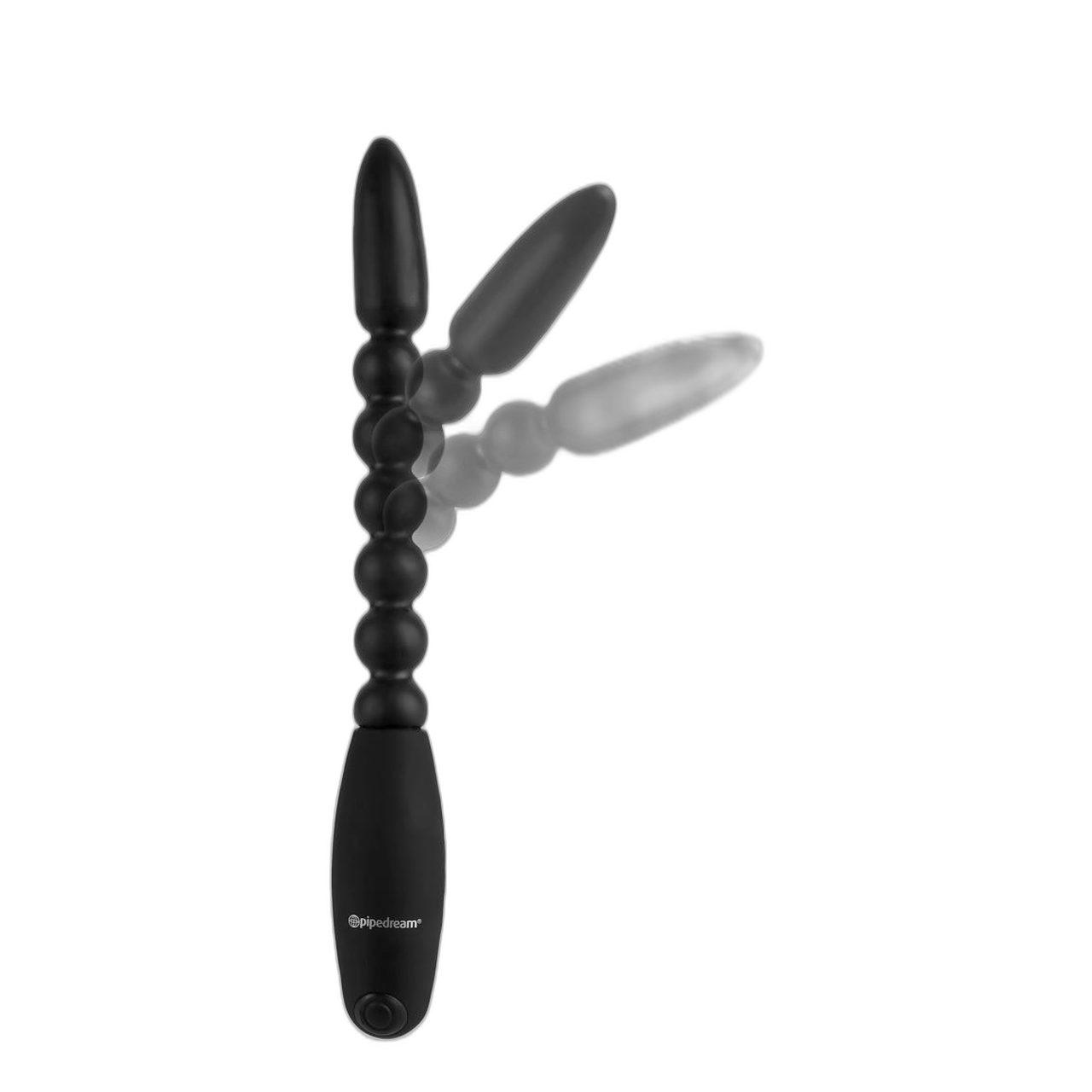 Elastyczny plug analny wibrujący 26,7 cm | 3 tryby | Wodoodporny