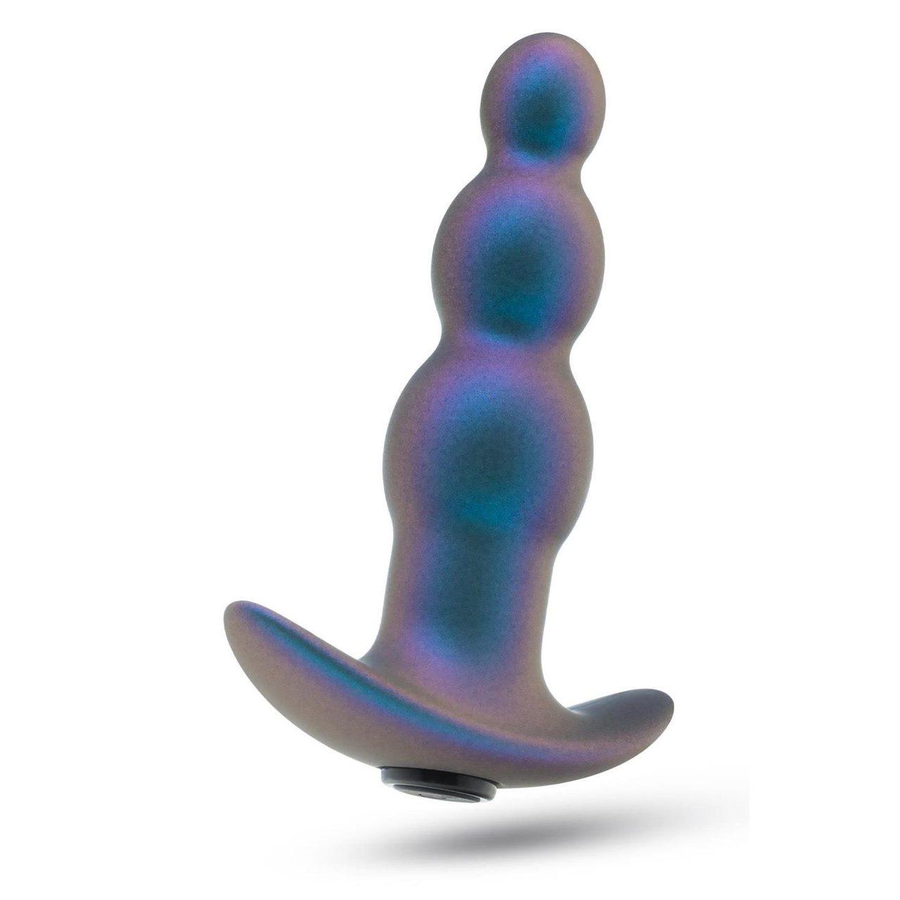 Wibrujący plug analny do treningu 3 kulki 12 cm | 10 trybów | USB | Loris.pl