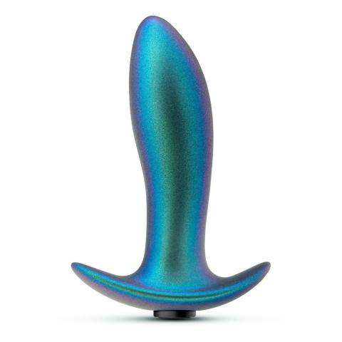 Wibrujący korek analny turkusowy 12,7 cm – 10 trybów, USB