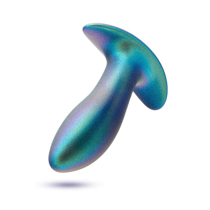 Wibrujący korek analny turkusowy 12,7 cm – 10 trybów, USB