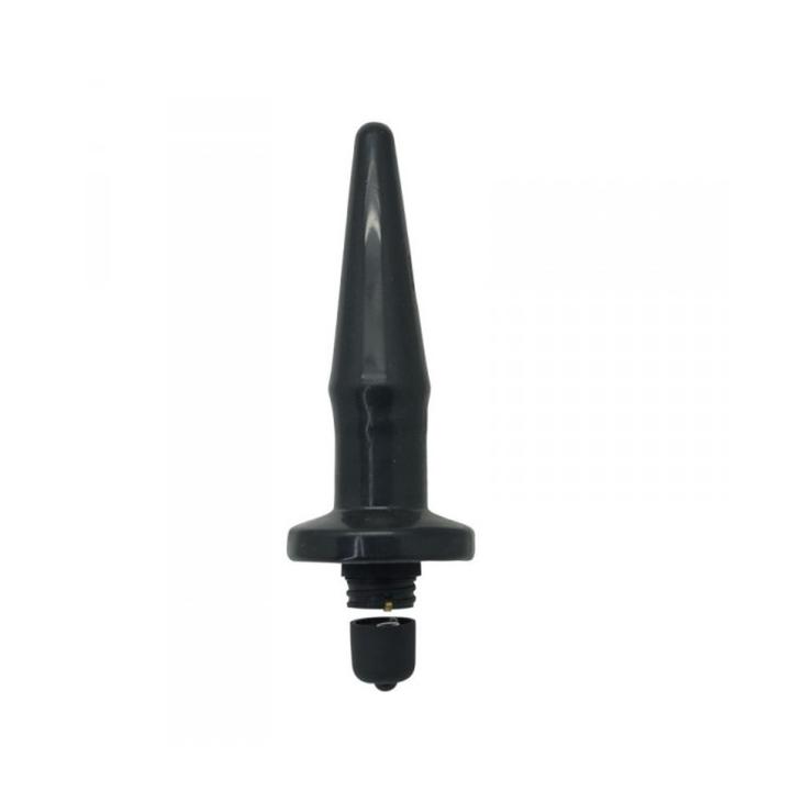 Wibrujący plug analny on off wodoodporny 12,4 cm