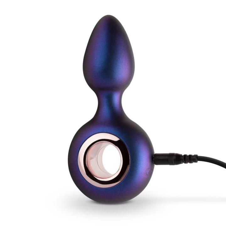Wibrujący plug analny silikonowy 10 trybów | Cichy i ładowany USB