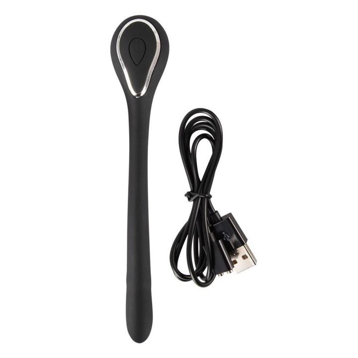 Wibrujący dilator do cewki moczowej 13,5 cm – elastyczny, 10 trybów, USB