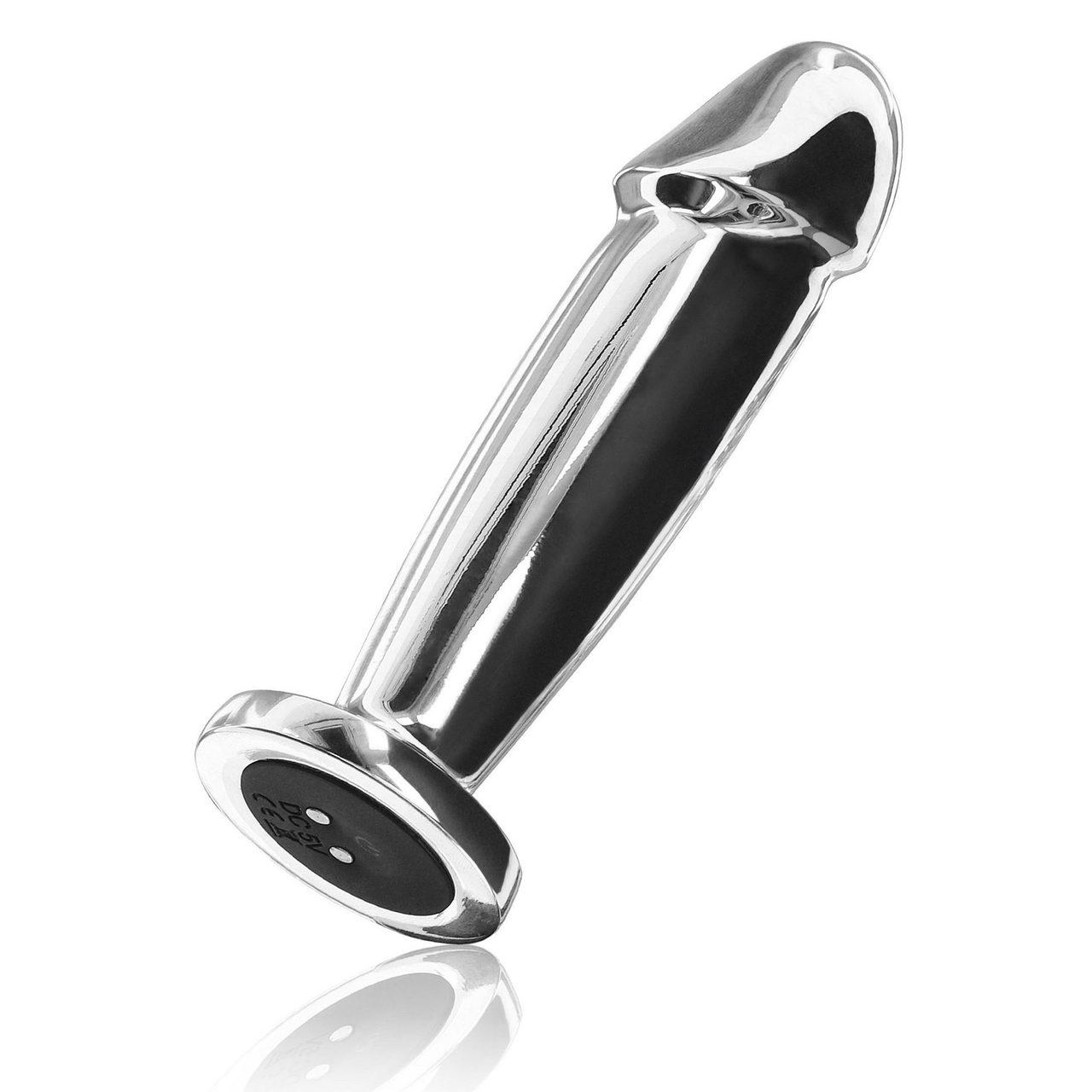 Stalowy korek analny z wibracjami 10 trybów | Srebrny | Loris.pl