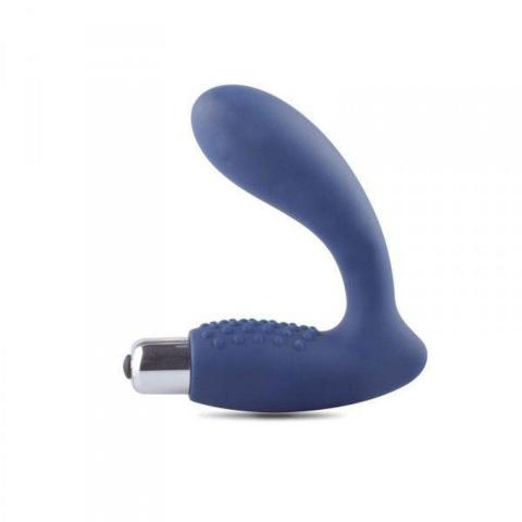 Wibrujący plug analny do prostaty z silikonu – stymulacja punktu P