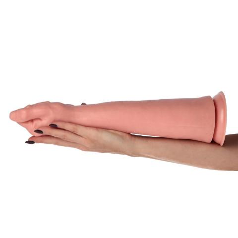 Pięść analna do fistingowania 38 cm z przyssawką