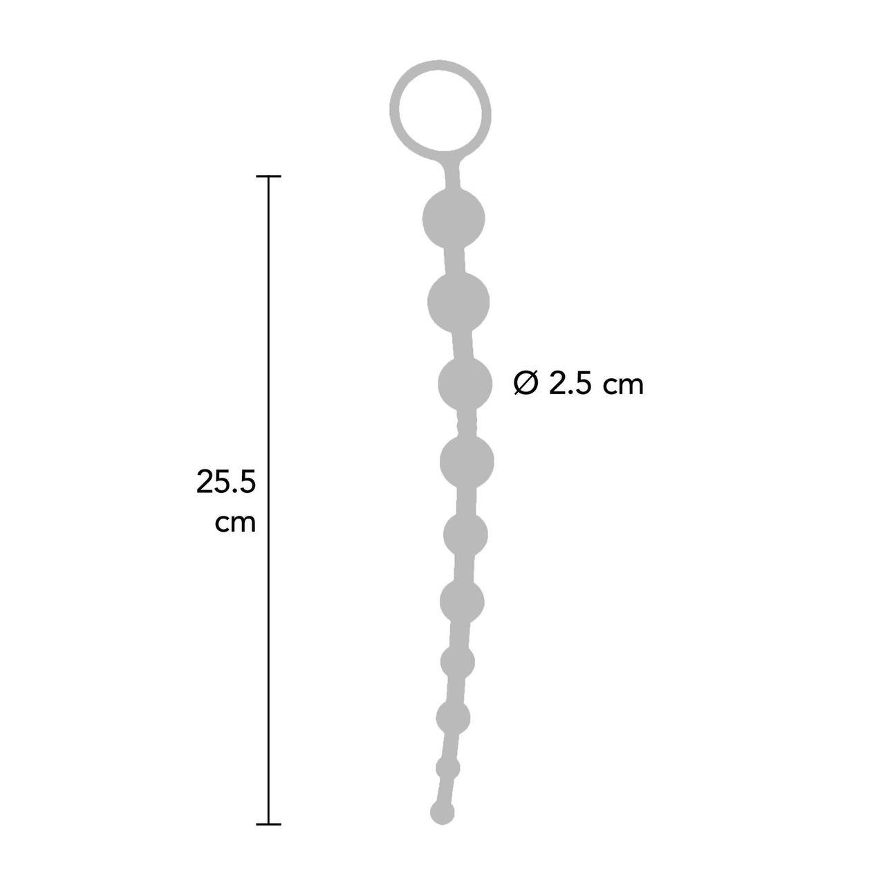 Różowe koraliki analne z uchwytem – stopniowa stymulacja | Loris.pl