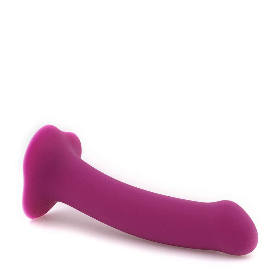 Jagodowe silikonowe dildo Fun Factory Magnum – 17 cm