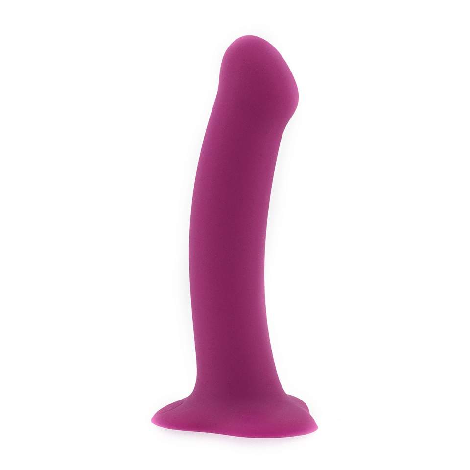 Jagodowe silikonowe dildo Fun Factory Magnum – 17 cm