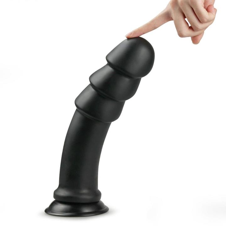 Duże dildo analne z wypustkami 28,6 cm | Bez ftalanów | Loris.pl