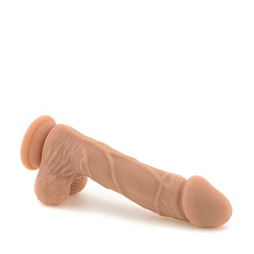 Silikonowe dildo bardzo realistyczne – 17,5 cm