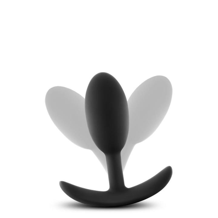 Smukły plug analny medium z ruchomym obciążeniem 10,1 cm