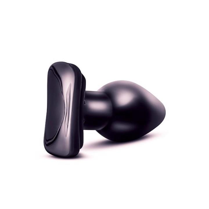 Plug analny XL czarny 13,3 cm – miękki, zwężana końcówka