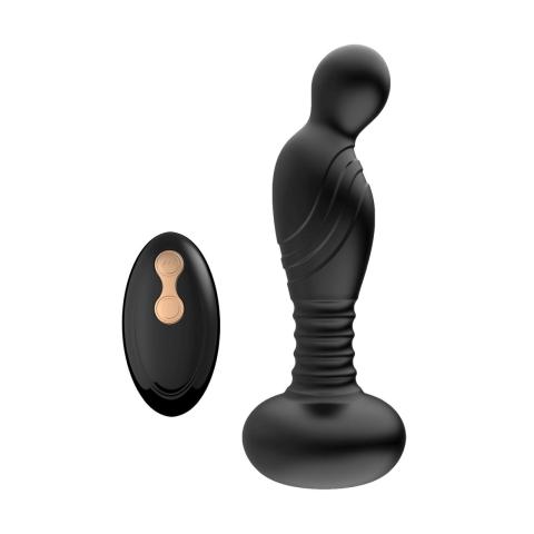 Masażer prostaty z pilotem i ruchem góra–dół | Wodoodporny, USB, 10 trybów