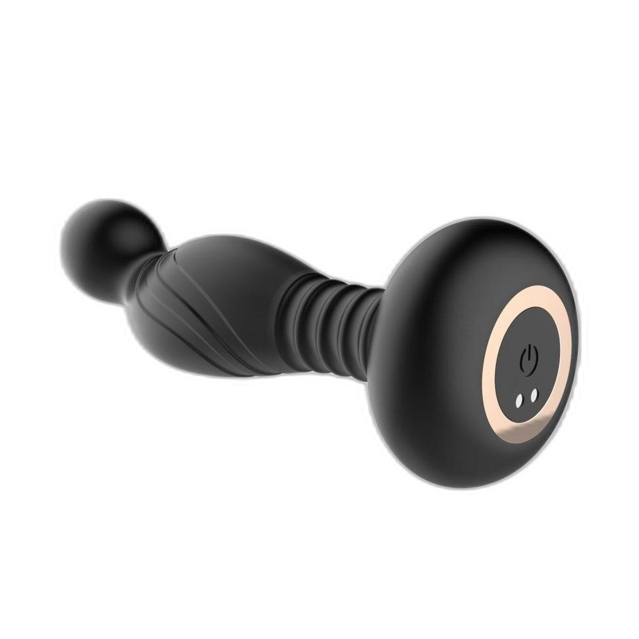 Masażer prostaty z pilotem i ruchem góra–dół | Wodoodporny, USB, 10 trybów