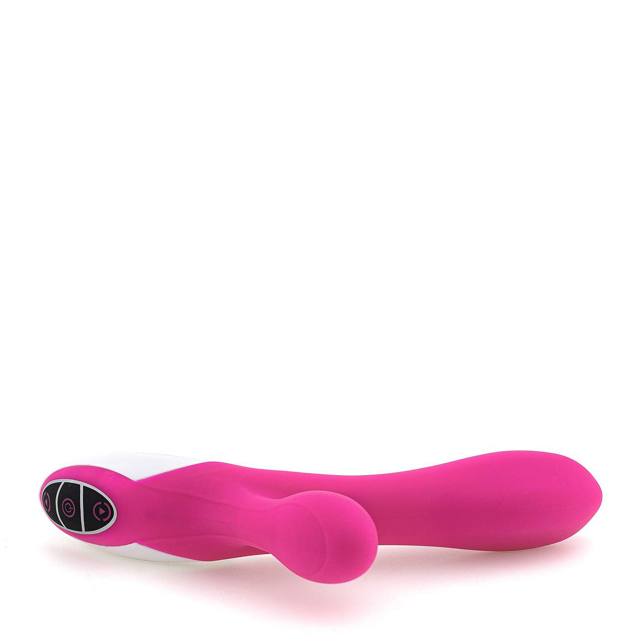 Wielofunkcyjny wibrator króliczek z silikonu w kolorze różowym