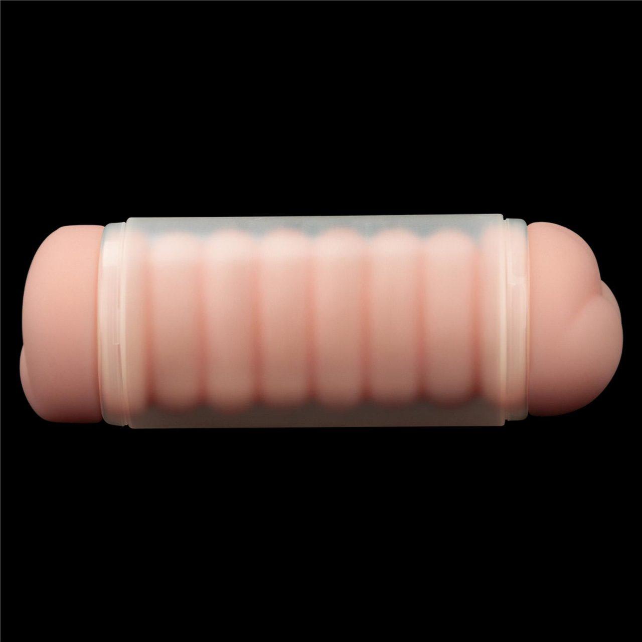 Dwustronny Masturbator Vagina i Anal 22,3 cm – Realistyczna Struktura | Loris.pl