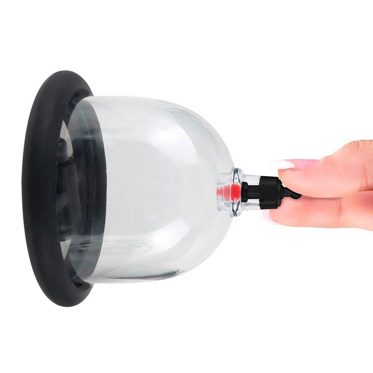 Zestaw baniek erotycznych z pompką 6 szt. – podciśnienie i gra wstępna