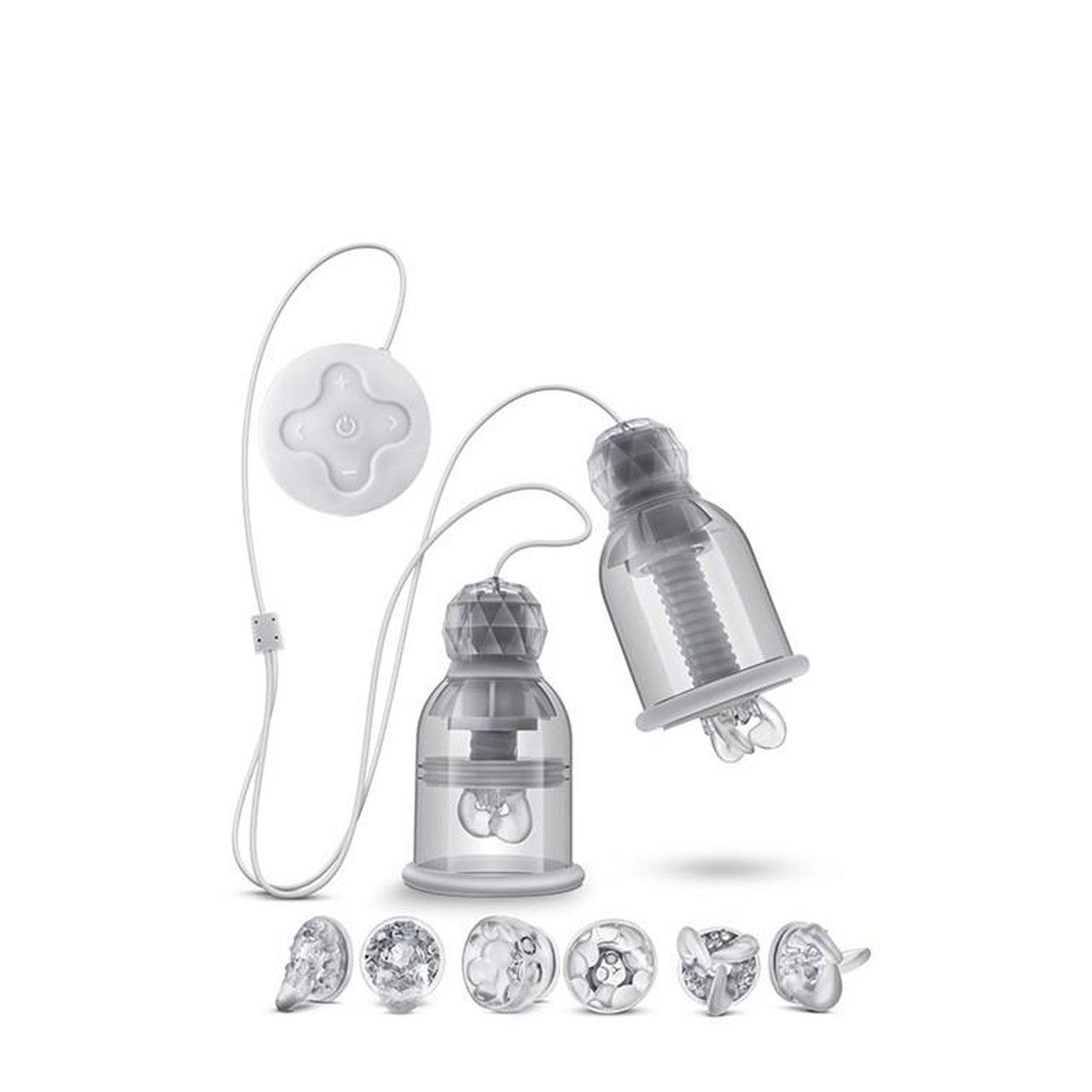 Stymulator sutków z pilotem i ładowaniem USB | 10 prędkości | Loris.pl