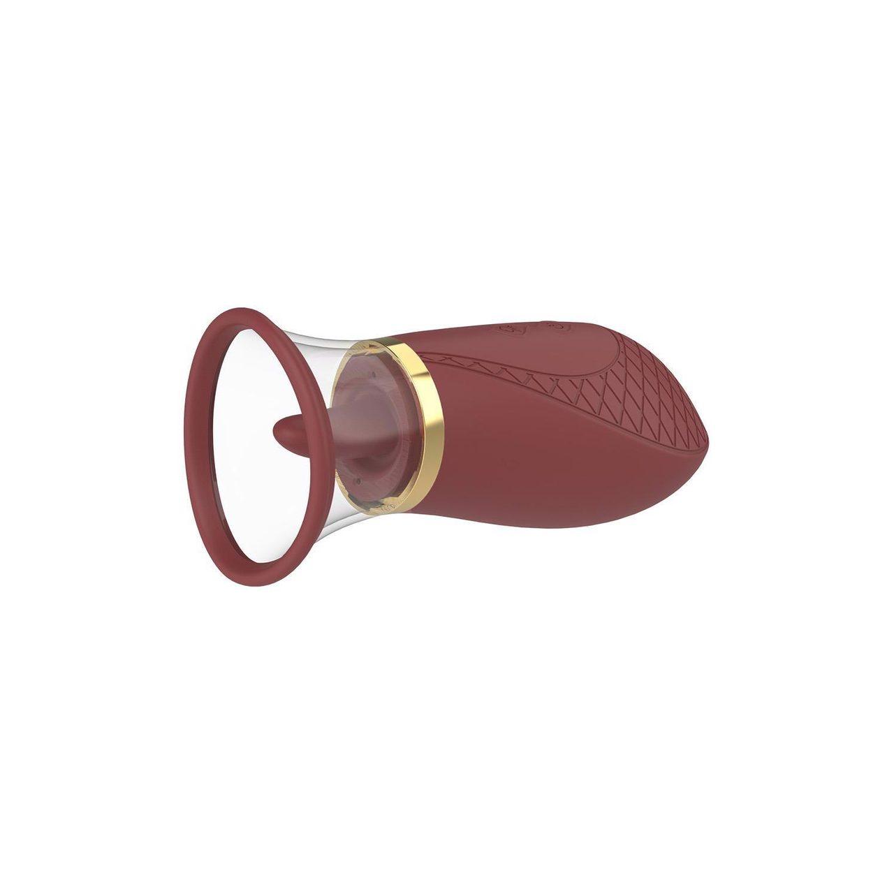 Stymulator ssący z języczkiem IPX7 – 3 tryby ssania i 9 rytmów | Loris.pl