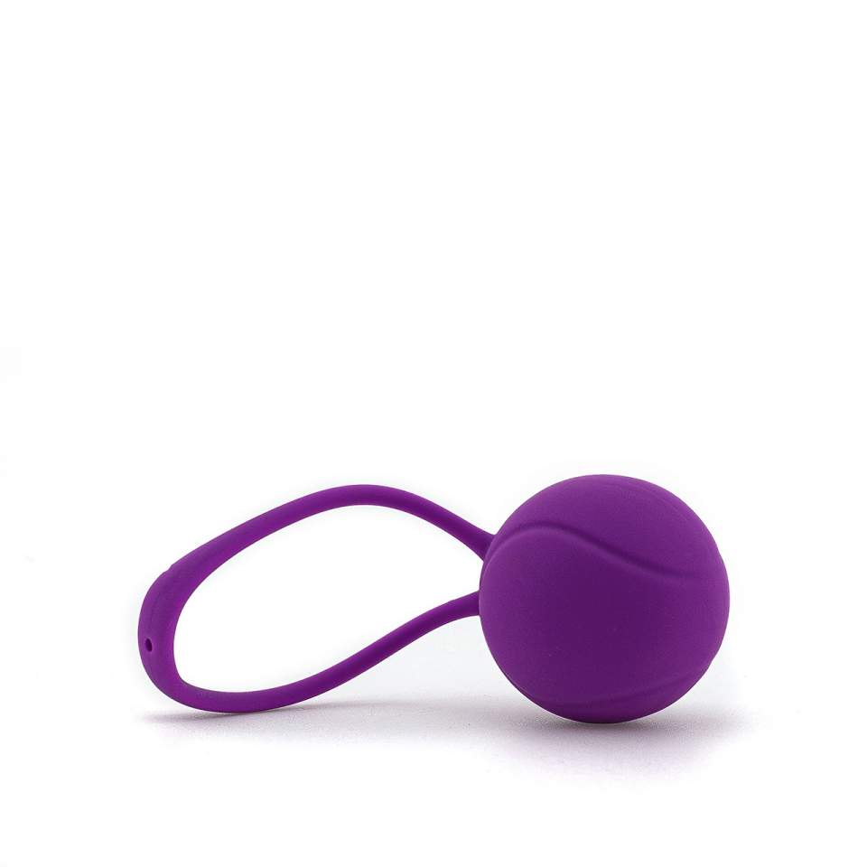 Zestaw fioletowych silikonowych kulek gejszy – 42 i 82 g