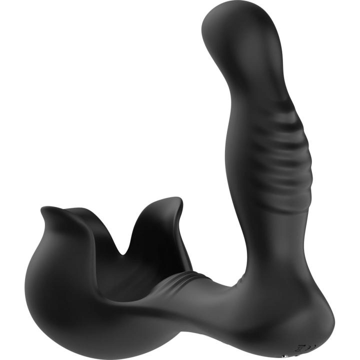 Masażer prostaty z podwójną wibracją USB, wodoodporny