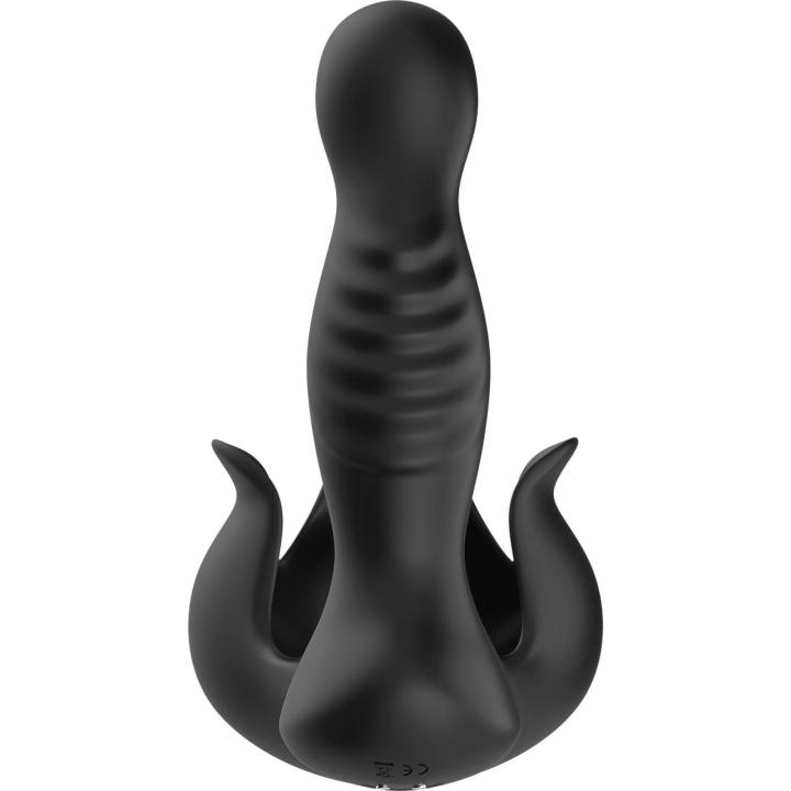 Masażer prostaty z podwójną wibracją USB, wodoodporny