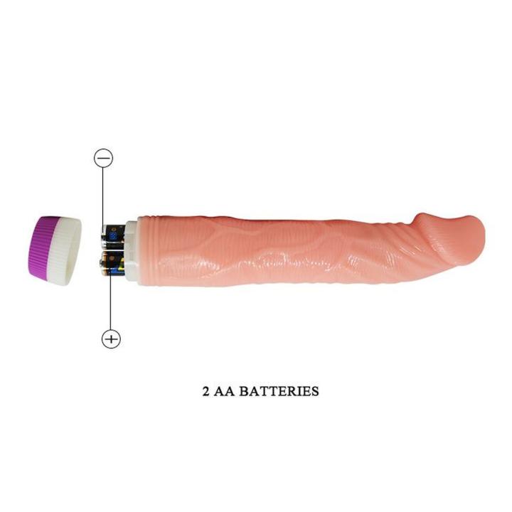 Realistyczny wibrator 22 cm z regulacją wibracji