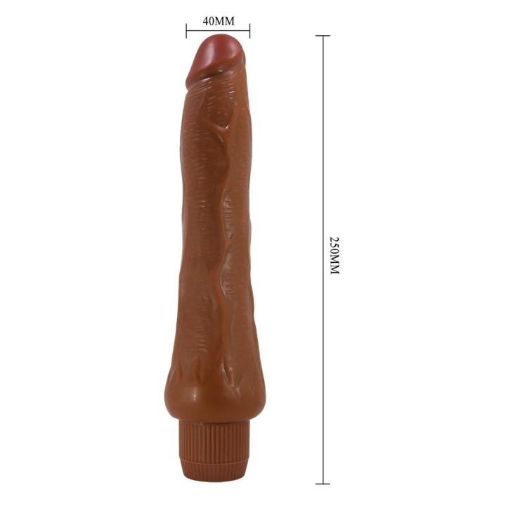 Realistyczne dildo wibrujące 24,5 cm
