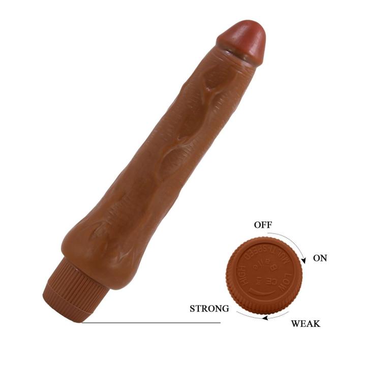 Realistyczne dildo wibrujące 24,5 cm | Loris.pl