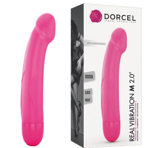 Realistyczny wibrator do punktu g 18 cm magenta | 10 trybów | usb