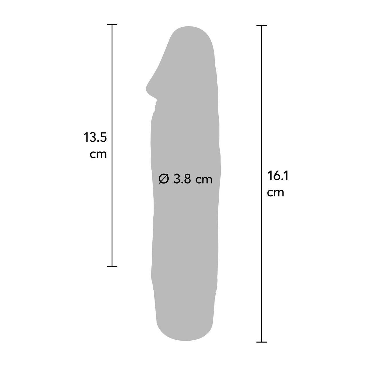 Mini realistyczny wibrator cielisty z silikonu 7 trybów | Loris.pl