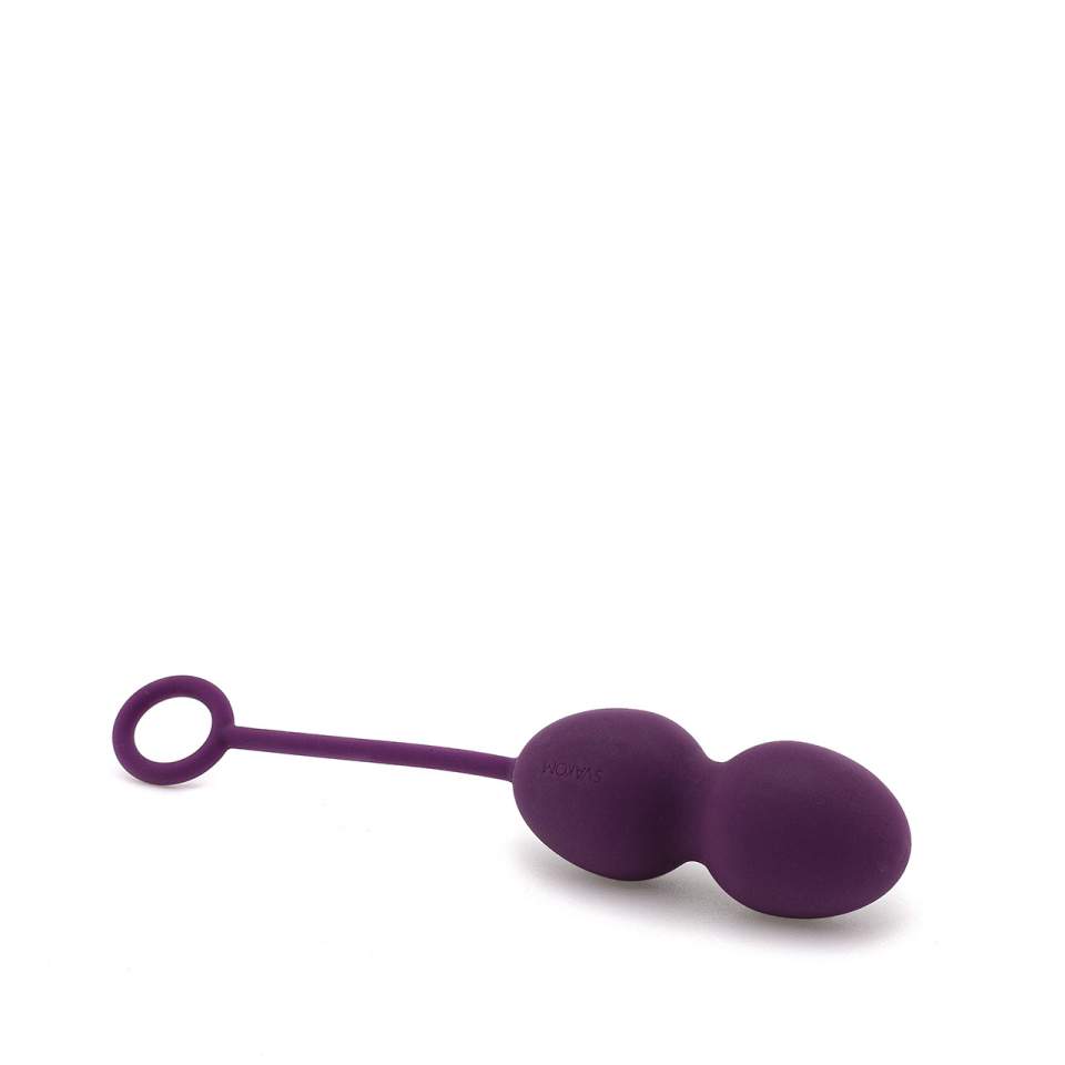 Zestaw trzech fioletowych kulek gejszy Svakom