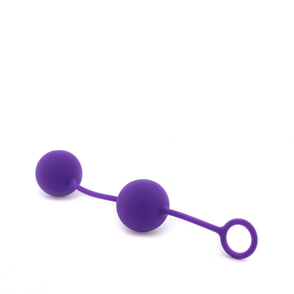 Purpurowe podwójne kulki gejszy 82g