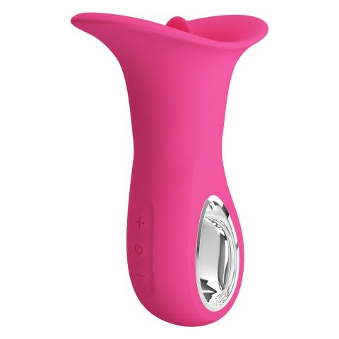 Wibrator oralny z języczkiem USB – 12 wibracji i 12 trybów lizania