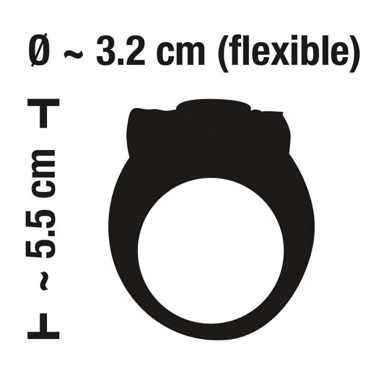 Pierścień erekcyjny z wibracją 3,2 cm – stymulacja i mocniejsza erekcja | Loris.pl